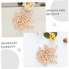 100Pcs Small Wooden Half Round Beads Natural Unfinished Craft Balls for DIY Jewelry Making and Art Projects Wood for Creative Exploration view 3