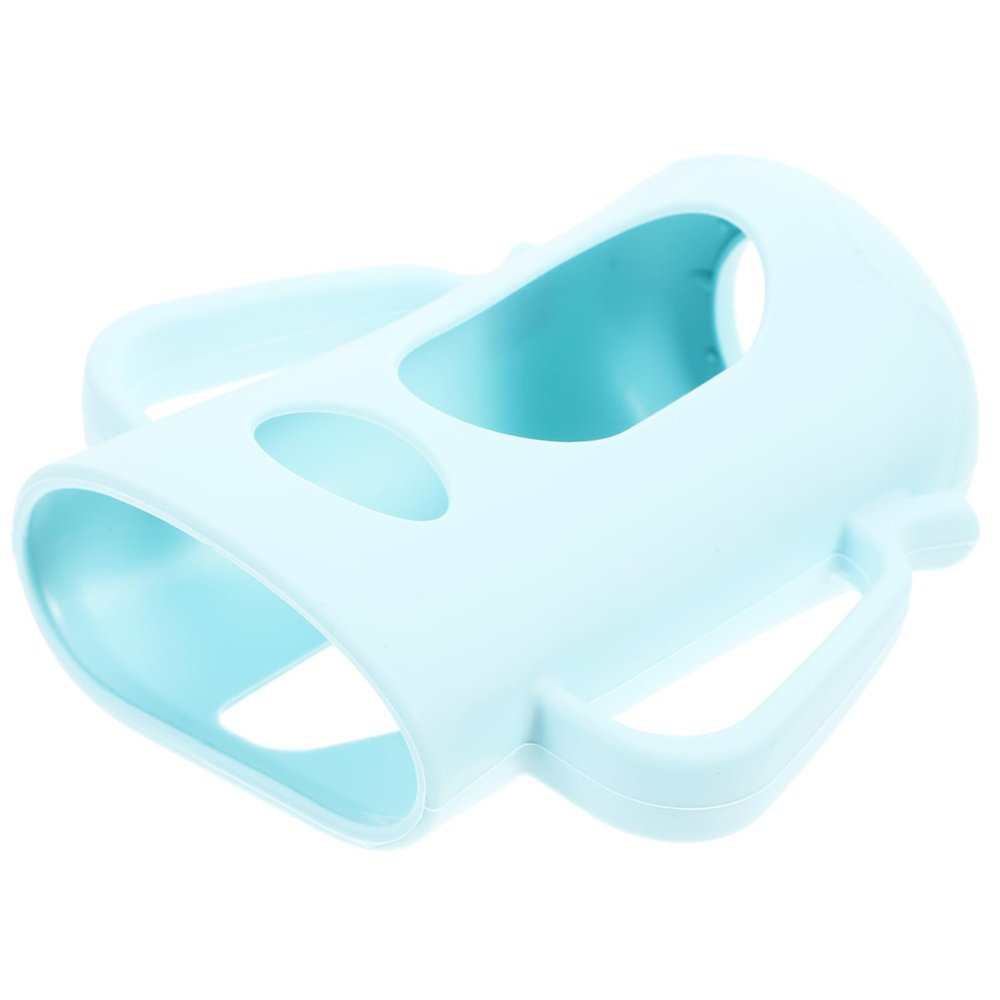 1Pc Silicone Milk Bottle Protective Sleeve Non Slip Bottle Cover Food Grade Silicone Cartoon Design Capacity