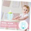 1Pc Silicone Milk Bottle Protective Sleeve Non Slip Bottle Cover Food Grade Silicone Cartoon Design Capacity view 2