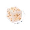 50PCS Pearl Pattern Dice Classroom Teaching Supplies Board Game Props Enhance Math Skills Logic with Distinctive Educational Dice view 2