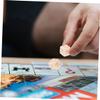 50PCS Pearl Pattern Dice Classroom Teaching Supplies Board Game Props Enhance Math Skills Logic with Distinctive Educational Dice view 4