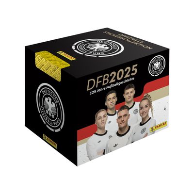 Panini DFB 2025-125 Years Football History Sticker Collection (Box of 36 Bags)