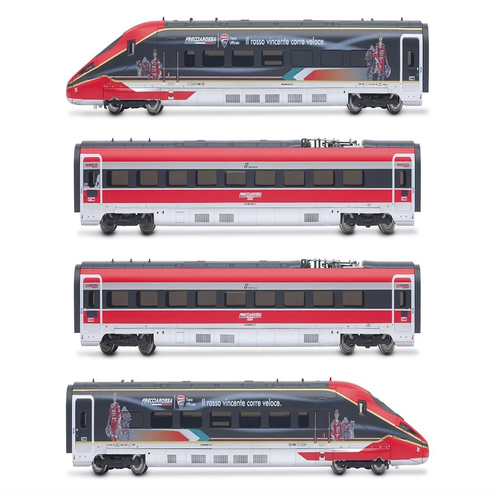 Arnold HN2620 FS Trenitalia, Frecciarossa 1000 "Ducati Base Set, 4 Elements, ep. VI