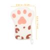 2Pcs Cartoon Bath Towel Lightweight Shower Scrubber for Adorable Ages for Home and Travel view 2