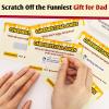 52 Extra-Funny Scratch-Off Dad Jokes - Gifts for Dad or Grandpa - White Elephant Gifts for Adults - Stocking Stuffers for Men - Gag Gifts for Men - 100% Family-Approved view 4