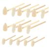 KESYOO 15pcs Mini Wooden Mallets Hammer for Boys for Interactive Play DIY Crafting and Coordination Development view 1