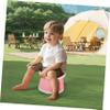 1 Set Portable Potty Seat Folding Toilet Training Chair for Lightweight Travel Design with Supportive Backrest for Home Car Camping and Outdoor Use view 4