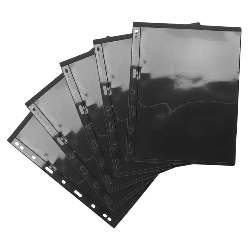 PRETYZOOM 10Pcs Stamp Album Pages Double Sided Background Sheets for Stamps Banknotes and Coin Collection for Philatelists and Collectors