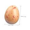 20Pcs Faux Chicken Eggs for Easter Decor Realistic Speckled Bird Eggs for DIY Spring Displays Gardens and Festive Decorations view 2