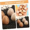 20Pcs Faux Chicken Eggs for Easter Decor Realistic Speckled Bird Eggs for DIY Spring Displays Gardens and Festive Decorations view 3