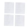 Angoily 4pcs PVC Coin Holders for Coin Storage Classic Album Pages 30 Pocket Design for Collectors and Enthusiasts view 1