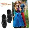 10Pairs Scale Doll Shoes for Dolls Charming Prince Design Easy to Change for Dollhouse Accessories and Micro Landscape Decorations view 3