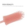 2Pcs Bottle Brush Plastic Handle Cleaner for Feeding Bottles Pacifiers Water Cups Rotating Design for Cleaning Soft Durable Material view 3