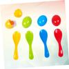 BESPORTBLE 8Pcs Balance Egg and Spoon Race Game for Includes Eggs and Spoons Fun Sports to Enhance Coordination and Teamwork Skills view 2