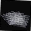 Angoily 4pcs Coin Holders Album Pages PVC Coin Storage Bag Compatible 30 Pockets per Page for Collectors and Hobbyists view 3