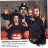 1Pc Scary Gorilla Mask for Halloween Novelty Horror Face Mask for Masquerade Party Skin Friendly Design Creative Appearance to Enhance Halloween Atmosphere view 3