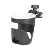 1Pc Trolley Bottle Organizer Durable Stroller Cup Holder for Milk Bottles Drinks Black Accessory for Reliable for Daily Use view 1