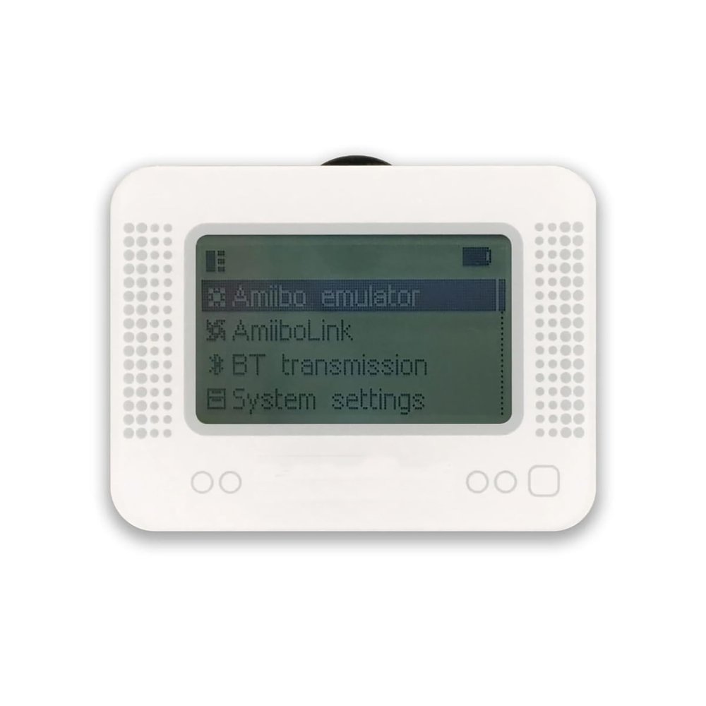 Allmiibo Smart NFC Emulator, Compatible with Switch/3DS, 50+ Games and 3000 NFC Data Storage, 1.2" OLED Screen