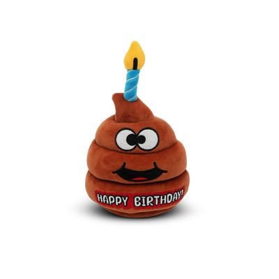 GOOFBALLS Farting Poop Plush Toy Funny Birthday Gift That Plays 'Happy Birthday' Cute and Hilarious Gag Toy for Kids, Adults, and Party Laughs