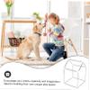 1 Set Tent Frame Structure for DIY Playhouse Quick Setup Portable Design for Indoor Outdoor Fun for Childrens Creativity Skill Development view 3