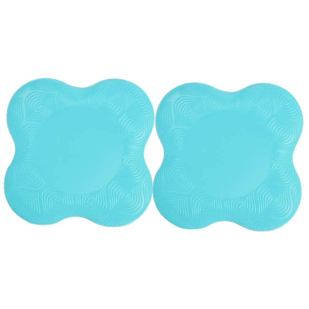 Abaodam 2pcs Non-slip Yoga Mat for Gym Home Fitness Stability Training Elbow Ankle Support Sky