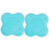 Abaodam 2pcs Non-slip Yoga Mat for Gym Home Fitness Stability Training Elbow Ankle Support Sky view 1