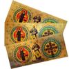 Billetes Amuletos de San Benito Abad, Set de 3 Piezas/St. Benedict Amulet Bills, Set of 3 Pieces view 1