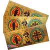 Billetes Amuletos de San Benito Abad, Set de 3 Piezas/St. Benedict Amulet Bills, Set of 3 Pieces view 2