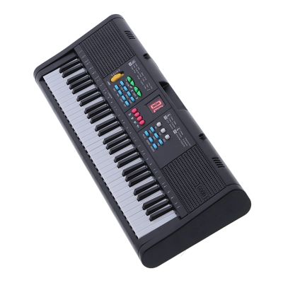 Bnineteenteam 61 Keys Kids Keyboard Piano Electronic Musical Instrument with Microphone USB Cable for Volume Adjustment Singing Pleasure