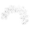 FUTUREORYY 50pcs DIY Badge Making Kit for Clear Acrylic Button Pins Create Your Own Badges Crafting Supplies Encourages Creativity and Fine Motor Skills view 1