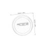 FUTUREORYY 50pcs DIY Badge Making Kit for Clear Acrylic Button Pins Create Your Own Badges Crafting Supplies Encourages Creativity and Fine Motor Skills view 2