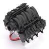 Bnineteenteam RC Simulation Engine Cooler V8 Aluminum Alloy Cooling Fan for 1/10 RC Car with Automatic Temperature Control for Scx10 Scx10II Motor (Black) view 1