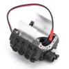 Bnineteenteam RC Simulation Engine Cooler V8 Aluminum Alloy Cooling Fan for 1/10 RC Car with Automatic Temperature Control for Scx10 Scx10II Motor (Black) view 2