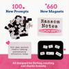 Ransom Notes Couples Edition - The Ridiculous Word Magnet Party Game, 3+ Players view 4