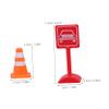 PRETYZOOM 1Set Realistic Road Signs and Traffic Light Accessories for Educational Play Construction and Sandbox Model view 2