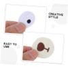 EPIGEIST 10 Sets Plush Dog Costume Accessories Realistic Eyes Noses Eyebrows for DIY Crafts Puppets for Costumes Animal Plush view 3