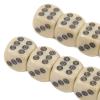 SPYMINNPOO 20 PCs Six Sided Compact Cubes with Pearl Patterns, Clear Dots, Suitable for Parties or School Game, Mathematical Learning Aid view 3