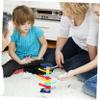 BESTonZON 1 Set Car Ramp with Cars Educational Plaything for Develop Motor Skills Creativity for Family Quality view 3