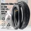 12" Kid Butyl Rubber Inner Tube 12X2.125 | 3m Valve Pneumatic Tire for Electric Scooter Bike Baby Stroller | 40 P.S.I. view 3
