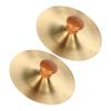 2Pcs Cymbals Finger Cymbals for Dance Belly Dancing and Entertainment for Music Education and Parent Interaction view 1