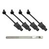 RC Car Accessories for Wltoys for MJX for Haiboxing 1/12 1/14 1/16 RC Car Rubber Body Clip Retainer Shell Fixed Buckle Lock Shell Hole Kit view 2