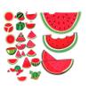 Gadpiparty 50Pcs Summer Watermelon Stickers Durable Party Fruit Decals for Birthday Celebrations Festival Decorations and Summer Bulletin Board Fun Fade Resistant and Easy to Clean view 1
