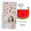 Gadpiparty 50Pcs Summer Watermelon Stickers Durable Party Fruit Decals for Birthday Celebrations Festival Decorations and Summer Bulletin Board Fun Fade Resistant and Easy to Clean view 3