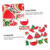 Gadpiparty 50Pcs Summer Watermelon Stickers Durable Party Fruit Decals for Birthday Celebrations Festival Decorations and Summer Bulletin Board Fun Fade Resistant and Easy to Clean view 4