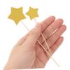 144Pcs Glitter Star Cupcake Toppers Elegant Birthday Party Decorations for Bridal Showers and Showers Premium Cake Picks for Stunning Celebrations view 3