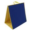 Alomejor Foldable Felt Flannel Board Double Sided P Freestanding Felt Board Portable Teaching Book for Kids Early Learning (Blue Green) view 1