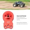 Beufee Aluminum 25t Servo Saver 3 Holes, Adjustable Torque Servo Horn Lightweight Universal Arm for 1/10 Rc Car (Red) view 2