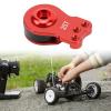 Beufee Aluminum 25t Servo Saver 3 Holes, Adjustable Torque Servo Horn Lightweight Universal Arm for 1/10 Rc Car (Red) view 3