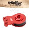 Beufee Aluminum 25t Servo Saver 3 Holes, Adjustable Torque Servo Horn Lightweight Universal Arm for 1/10 Rc Car (Red) view 4