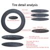 , 2.50-14 6pr Boutique Inner and Outer Tires, Low Wear, Non-slip Three-wheel Electric Tires, 280kpa view 4